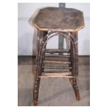 Vintage 32" Handmade Wooden Stool