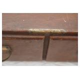 Antique/Vintage Wooden Library Catalog Drawer 15.5"x17"x6"