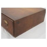 Antique/Vintage Wooden Library Catalog Drawer 15.5"x17"x6"