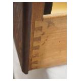 Antique/Vintage Wooden Library Catalog Drawer 15.5"x17"x6"