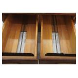 Antique/Vintage Wooden Library Catalog Drawer 15.5"x17"x6"