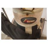 Datrek Golf Cart Bag and Set of Crystal Cat Clubs