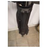 Nike Golf Cart Bag and Set of Various Golf Clubs