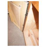 Wooden 2-Piece Hutch Cabinet 48"x 22"x 78"