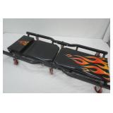 Shop Creeper (foldable) Flames