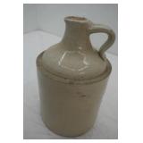 Salt Glazed stoneware jug 11" tall