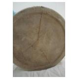 Salt Glazed stoneware jug 11" tall