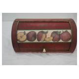 Vintage Metal Bread box,16" x11" x8"