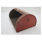 Vintage Metal Bread box,16" x11" x8"