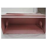 Vintage Foil, wax paper ,towel holder , metal,12" x8" x5"