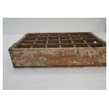 Vintage Pop Bottle crate , Crookston Mn