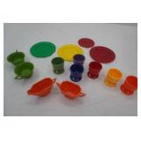 Vintage Hazel Atlas "Little Hostess " platinate Children