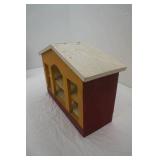Wooden House shaped shelf? 18" x 13"7.5"