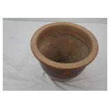 Stoneware flower pot,9" x10"