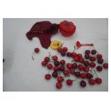 Vintage Artificial Cherries, Pepper Container with Spoon, and more