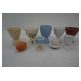 Vintage Ceramic Egg Cups & Butter Keeper