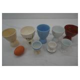Vintage Ceramic Egg Cups & Butter Keeper