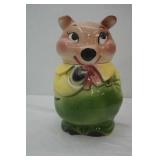 Vintage 12" ceramic cookie jar. Shawnee Pottery "Smiley"