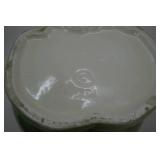 Vintage 12" ceramic cookie jar. Shawnee Pottery "Smiley"