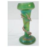 Vintage Loetz "Crown of thorns" Vase 8" tall