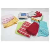 Linen Napkins, Wash Cloths, Rags