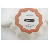 Target home Terracotta Ceramic Glazed Pumpkin Dishes