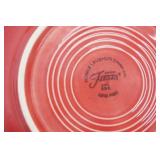 Fiesta ware Dessert Plates. Homer Laughlin China Co. 7" diameter (10ct)