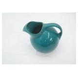 Vintage Hall 633 Tilt Ball Pitcher. Dark Teal