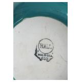 Vintage Hall 633 Tilt Ball Pitcher. Dark Teal