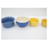 Colored Stoneware & Ceramic Bowls and Serving Bowls