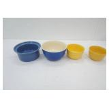 Colored Stoneware & Ceramic Bowls and Serving Bowls