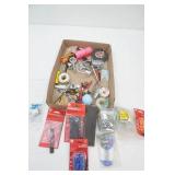 Hardware Lot: screws, twine, eye hooks, wire, fittings and more