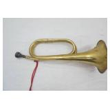 Vintage Collectible Parrot brass military cavalry bugle