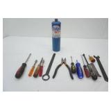 Propane, Hand Tools, Screw drivers, nut drivers, pliers