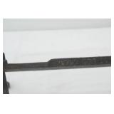 Wrought Iron Paper Towel Holder, Cast Iron Cutter