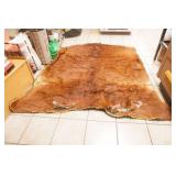 Vintage Fur Blanket. Approx 72"x84". Handmade by Edes Robe Tanning Co.