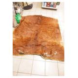 Vintage Fur Blanket. Approx 72"x84". Handmade by Edes Robe Tanning Co.