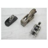 woodworking tools. planes and honing guide