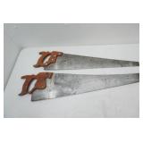 (2ct) Vintage Hand Saws
