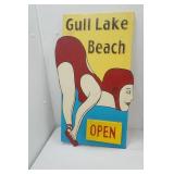 Vintage Wooden Sign 23"x13"