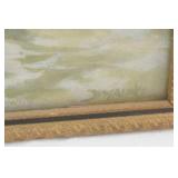 Vintage Framed Art Print 17"x 13"