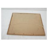 Vintage Framed Art Print 17"x 13"