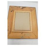 Vintage Framed oil on canvas. 18.5"x16"