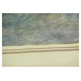 Framed Art Print by Edmund Henry Osthaus "Pointer on Point" 21"x17"