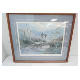Framed Art Print "Drifting In" by Sherm Pehrson 28"x23.5"
