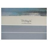 Framed Art Print "Drifting In" by Sherm Pehrson 28"x23.5"