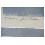 Framed Art Print "Drifting In" by Sherm Pehrson 28"x23.5"