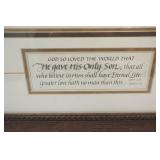 Framed Reproduction Print of Jesus Christ 27.5"x31.5"