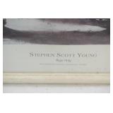 Framed Art Print "Boys Only" by Stephen Scott Young 24"x29.5"