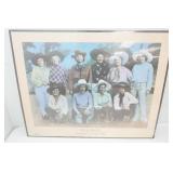 Framed Poster Print "Cowgirls from the 30